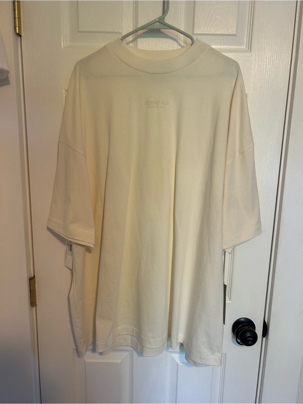 Fear Of God Oversized T-Shirt in Cream